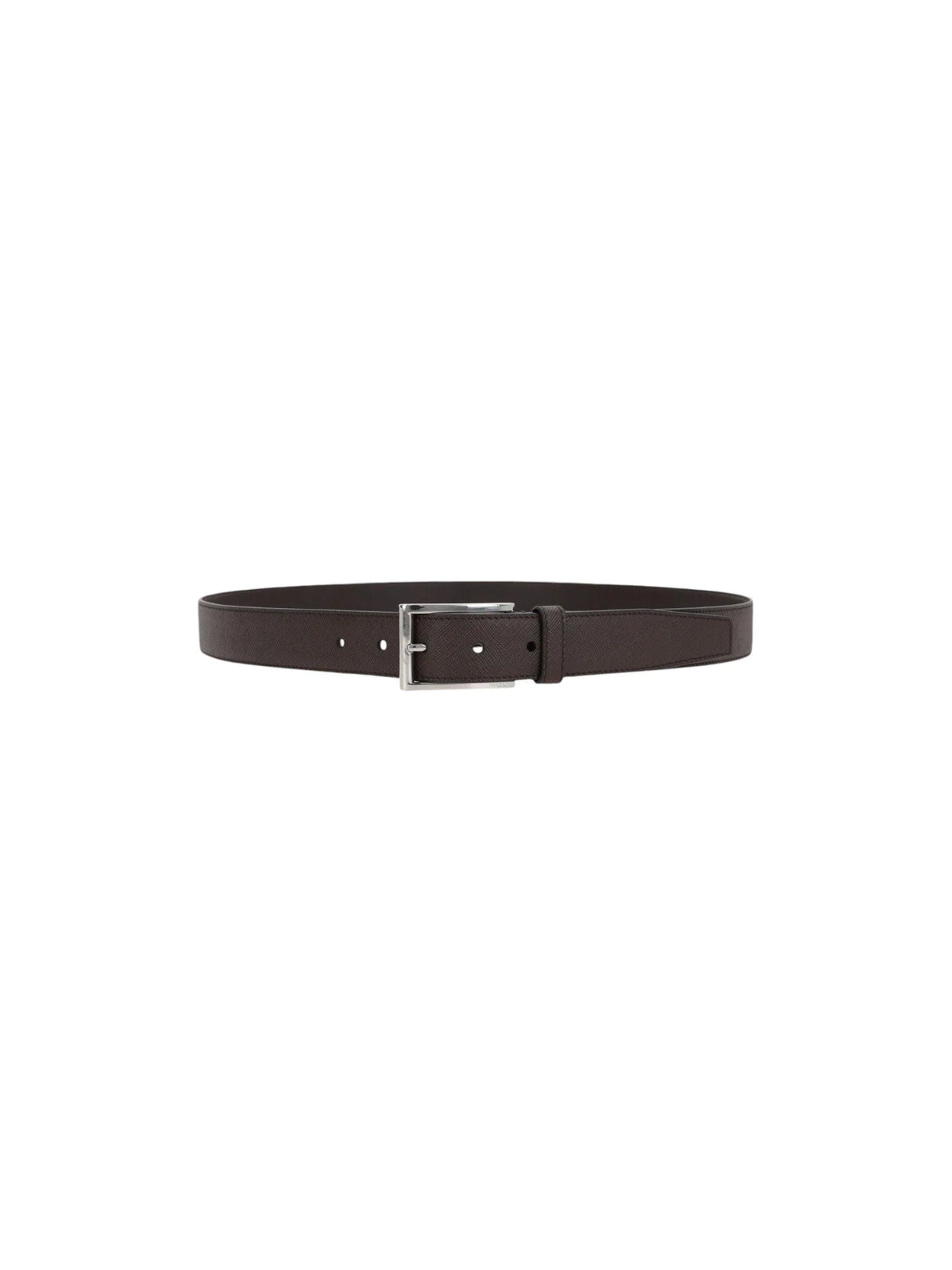 Saffiano Leather Belt-Prada-JOHN JULIA