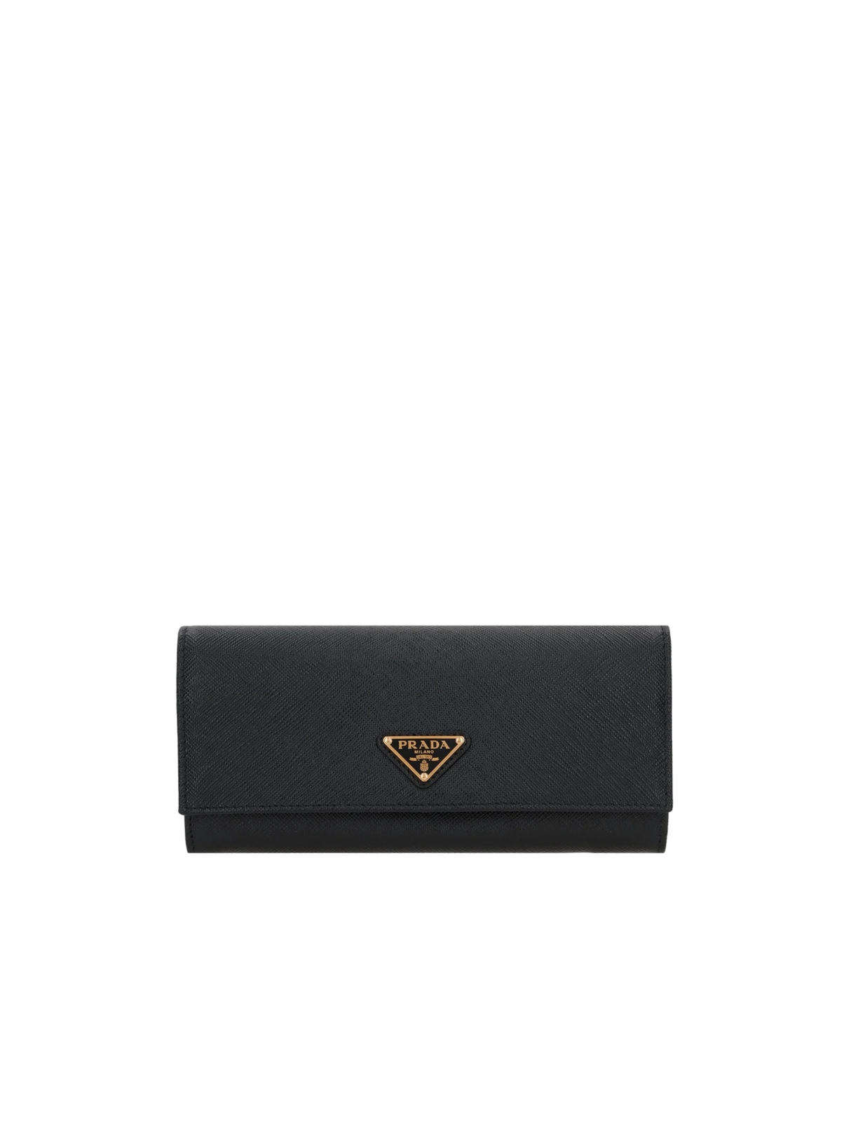 PRADA-Saffiano Leather Continental Wallet-JOHN JULIA