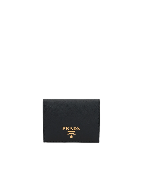 Saffiano Leather French Wallet-PRADA-JOHN JULIA