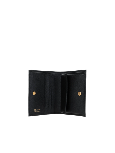 Saffiano Leather French Wallet-PRADA-JOHN JULIA