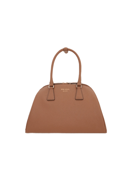 Saffiano Leather Medium Handbag-PRADA-JOHN JULIA