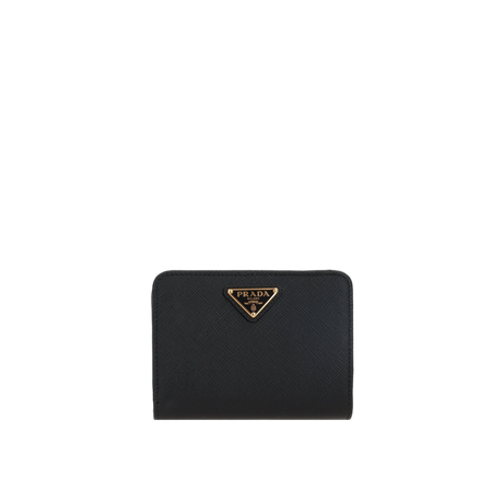 Saffiano Leather Small Wallet-PRADA-JOHN JULIA