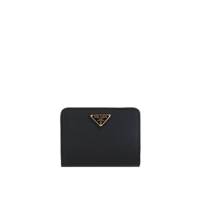 Saffiano Leather Small Wallet-PRADA-JOHN JULIA