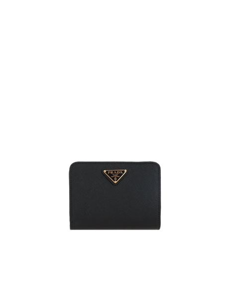 Saffiano Leather Small Wallet-PRADA-JOHN JULIA