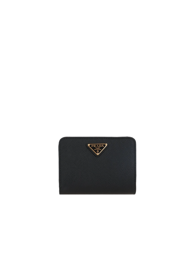 Saffiano Leather Small Wallet-PRADA-JOHN JULIA