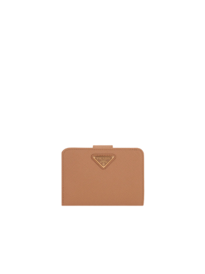 PRADA-Saffiano Leather Small Wallet-JOHN JULIA