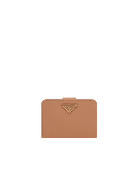 PRADA-Saffiano Leather Small Wallet-JOHN JULIA