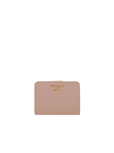 Saffiano Leather Small Wallet-PRADA-JOHN JULIA