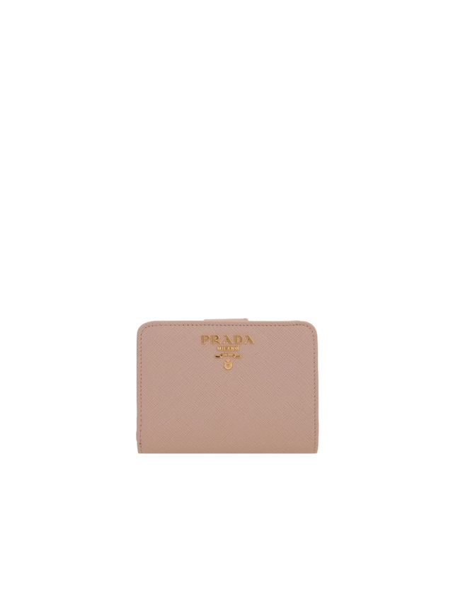 Saffiano Leather Small Wallet-PRADA-JOHN JULIA