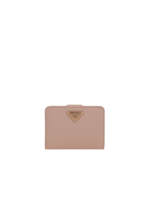 Saffiano Leather Small Wallet-PRADA-JOHN JULIA