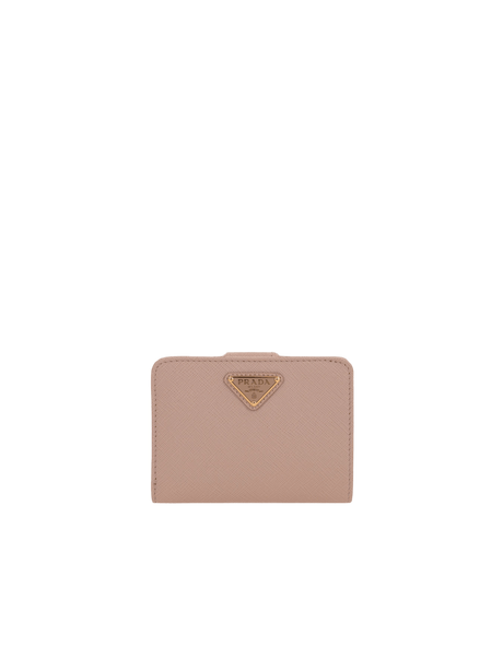 Saffiano Leather Small Wallet-PRADA-JOHN JULIA