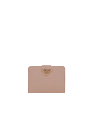 Saffiano Leather Small Wallet-PRADA-JOHN JULIA