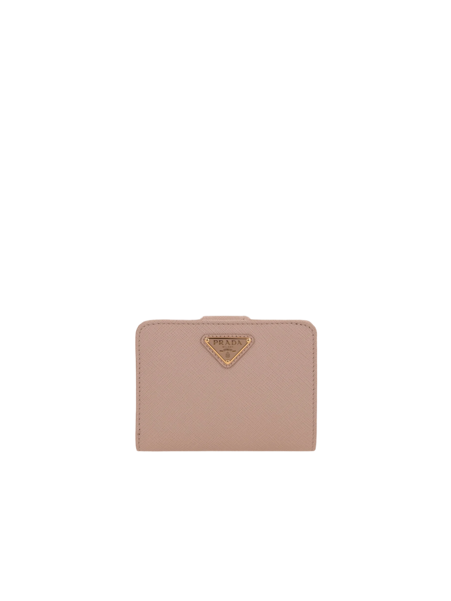 Saffiano Leather Small Wallet-PRADA-JOHN JULIA