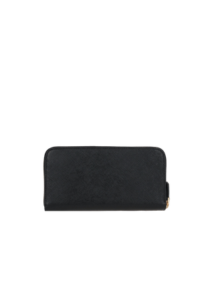 Saffiano Leather Zip-Around Wallet-PRADA-JOHN JULIA