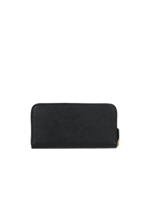 Saffiano Leather Zip-Around Wallet-PRADA-JOHN JULIA