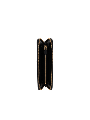 Saffiano Leather Zip-Around Wallet-PRADA-JOHN JULIA