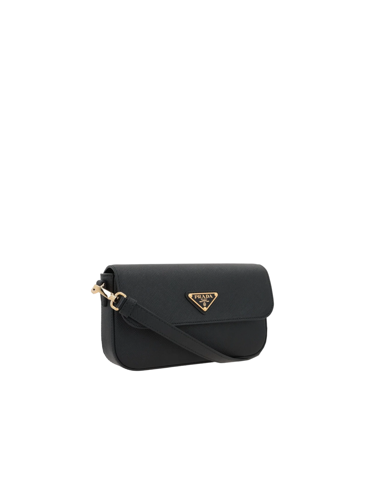 Saffiano Lux Leather Mini Crossbody Bag-PRADA-JOHN JULIA