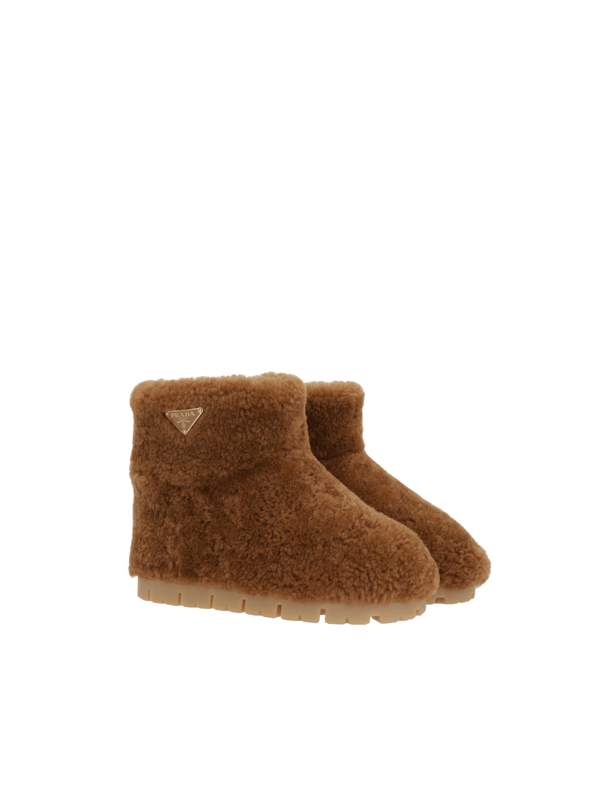 Shearling Ankle Boots-PRADA-JOHN JULIA