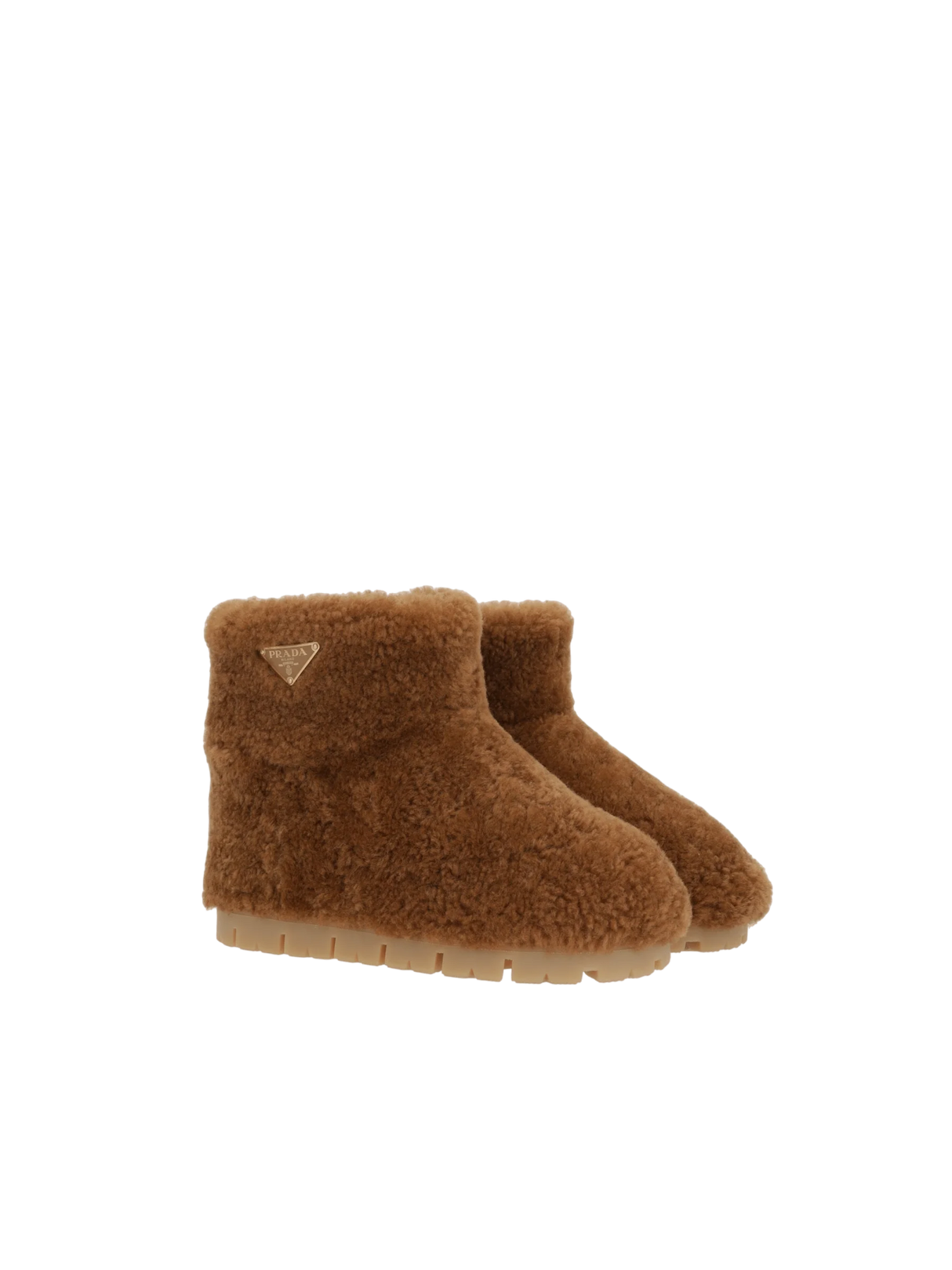 Shearling Ankle Boots-PRADA-JOHN JULIA