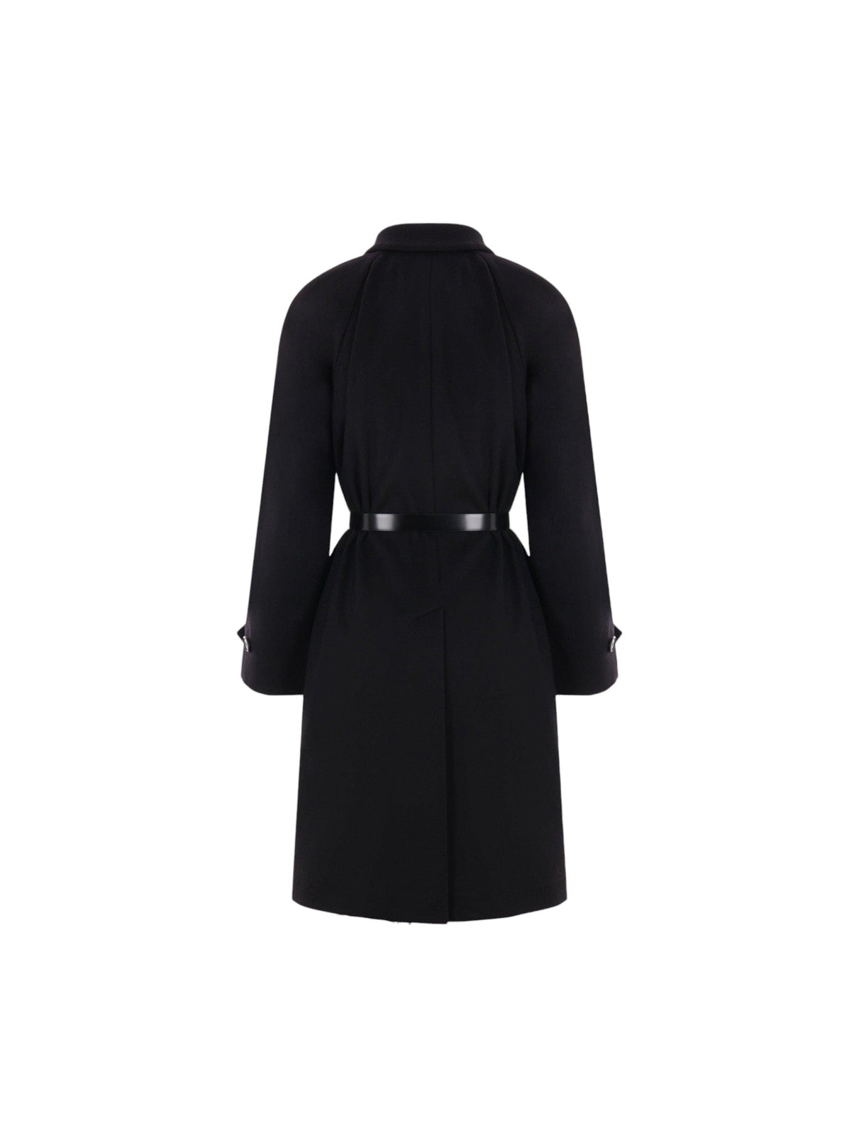 Single-breasted Cashmere Coat-PRADA-JOHN JULIA