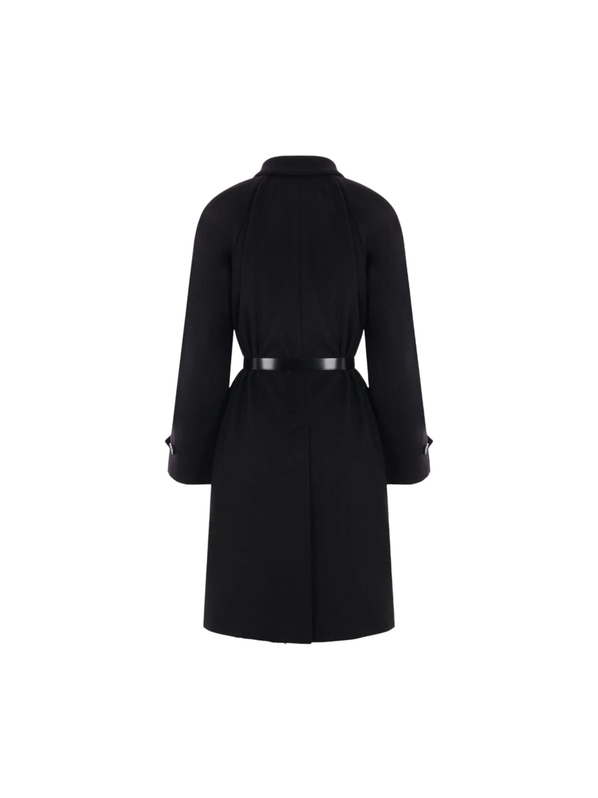 Single-breasted Cashmere Coat-PRADA-JOHN JULIA