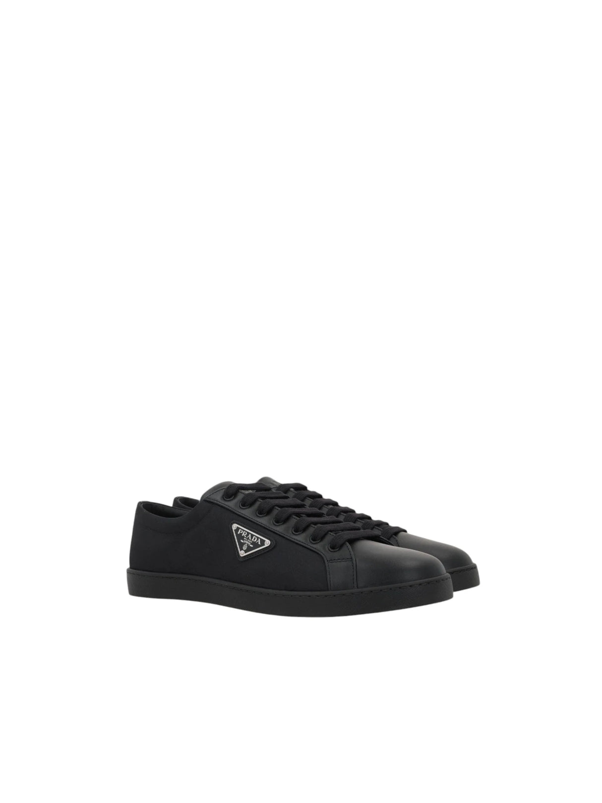 Smooth Leather Re-nylon Sneakers-PRADA-JOHN JULIA