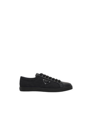 Smooth Leather Re-nylon Sneakers-PRADA-JOHN JULIA