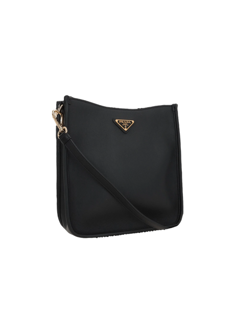 Soft Grain Leather Crossbody Bag-PRADA-JOHN JULIA