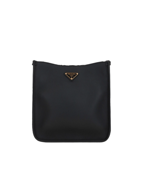 Soft Grain Leather Crossbody Bag-PRADA-JOHN JULIA