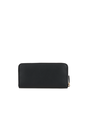 Soft Grain Leather Zip-Around Wallet PRADA