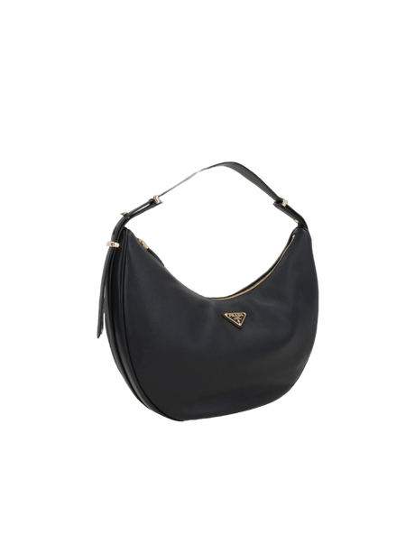 Soft Grainy Leather Arqué Medium Shoulder Bag-PRADA-JOHN JULIA