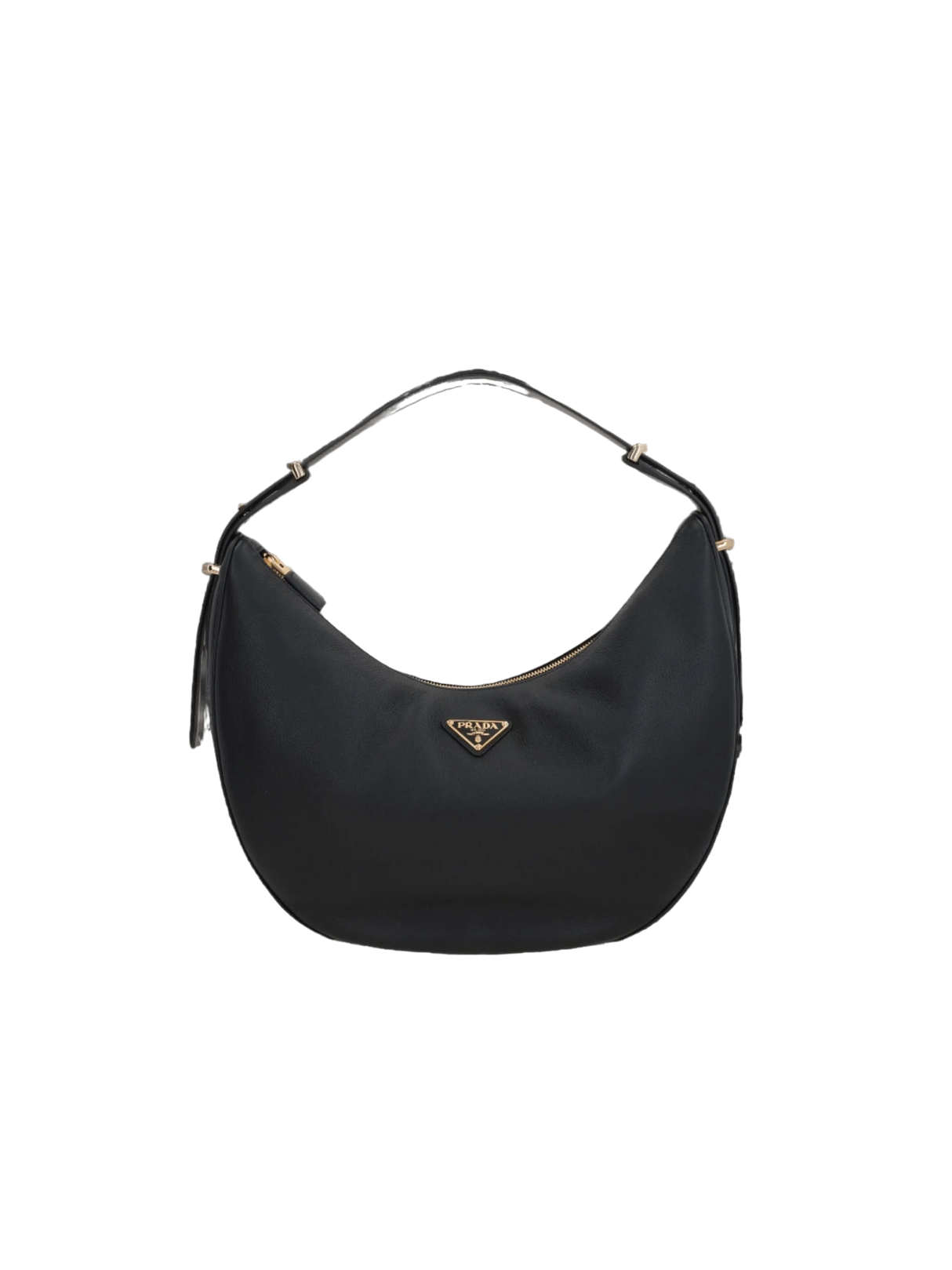 Soft Grainy Leather Arqué Medium Shoulder Bag-PRADA-JOHN JULIA