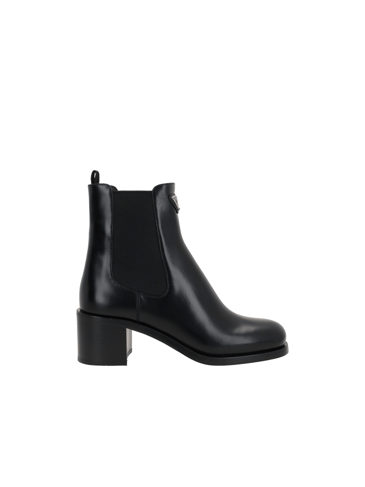 Spazzolato Leather Ankle Boots-PRADA-JOHN JULIA