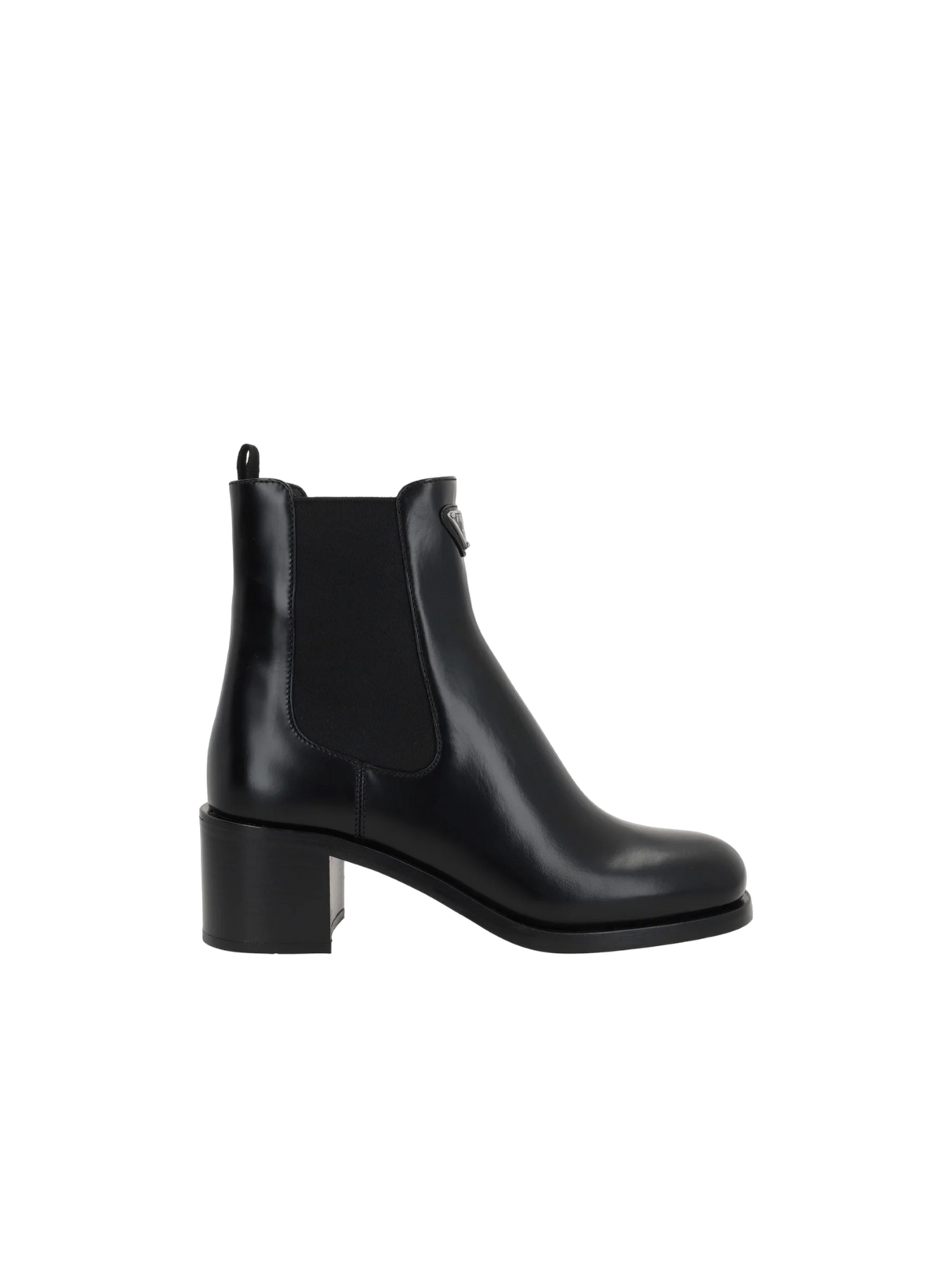 Spazzolato Leather Ankle Boots-PRADA-JOHN JULIA