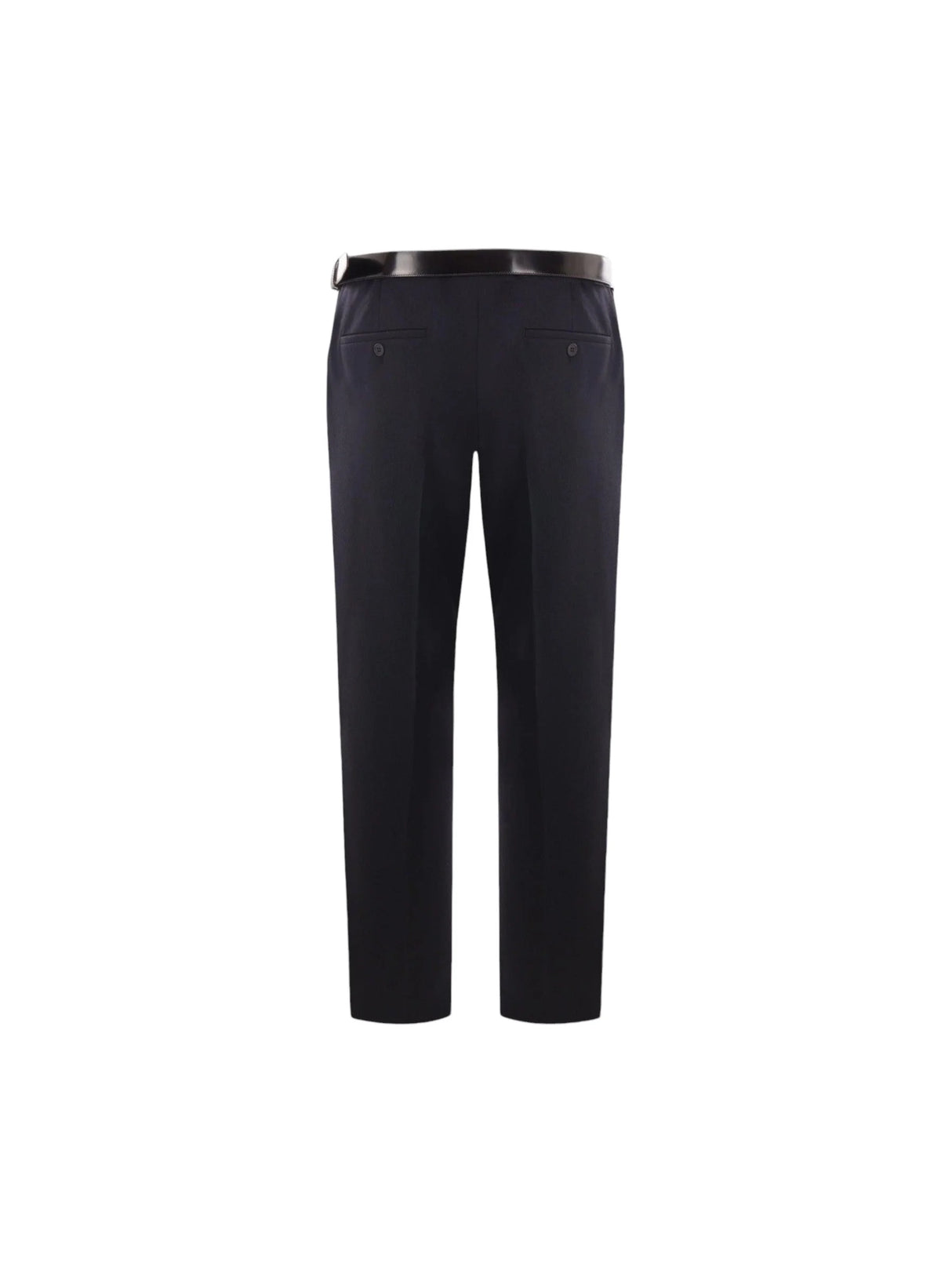 Straight-leg Gabardine Trousers-PRADA-JOHN JULIA