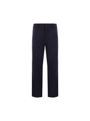 Stretch Technical Fabric Loose-fit Pants-PRADA-JOHN JULIA