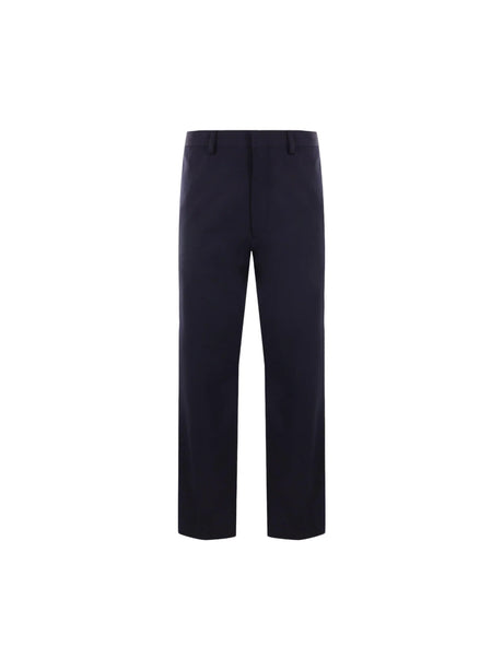 Stretch Technical Fabric Loose-fit Pants-PRADA-JOHN JULIA