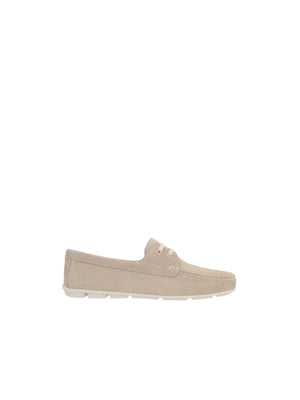 Boat Shoes Suede-Prada-JOHN JULIA