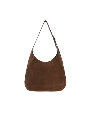 Suede Large Hobo Bag-PRADA-JOHN JULIA