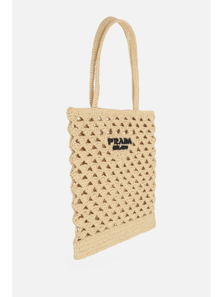 Woven Lattice Raffia Handbag-Prada-JOHN JULIA