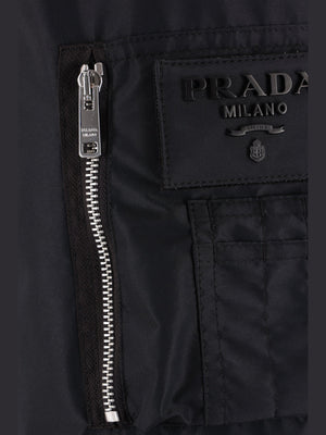 PRADA-Technical Fabric Down Coat-JOHN JULIA