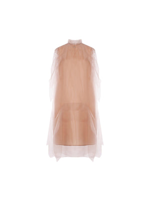 Technical Voile Dress-PRADA-JOHN JULIA