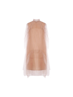 Technical Voile Dress-PRADA-JOHN JULIA