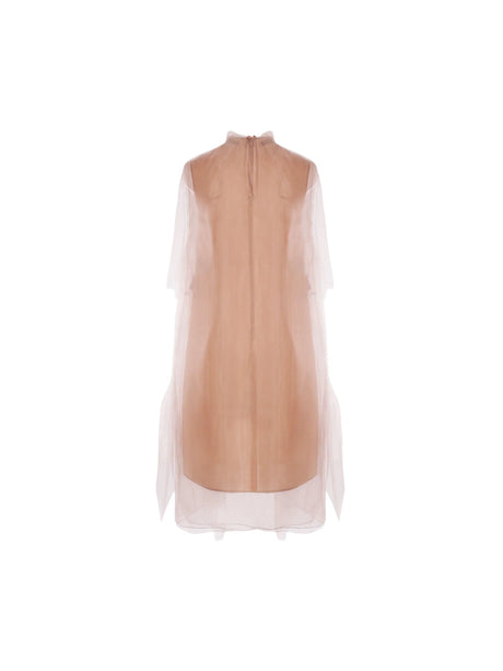 Technical Voile Dress-PRADA-JOHN JULIA