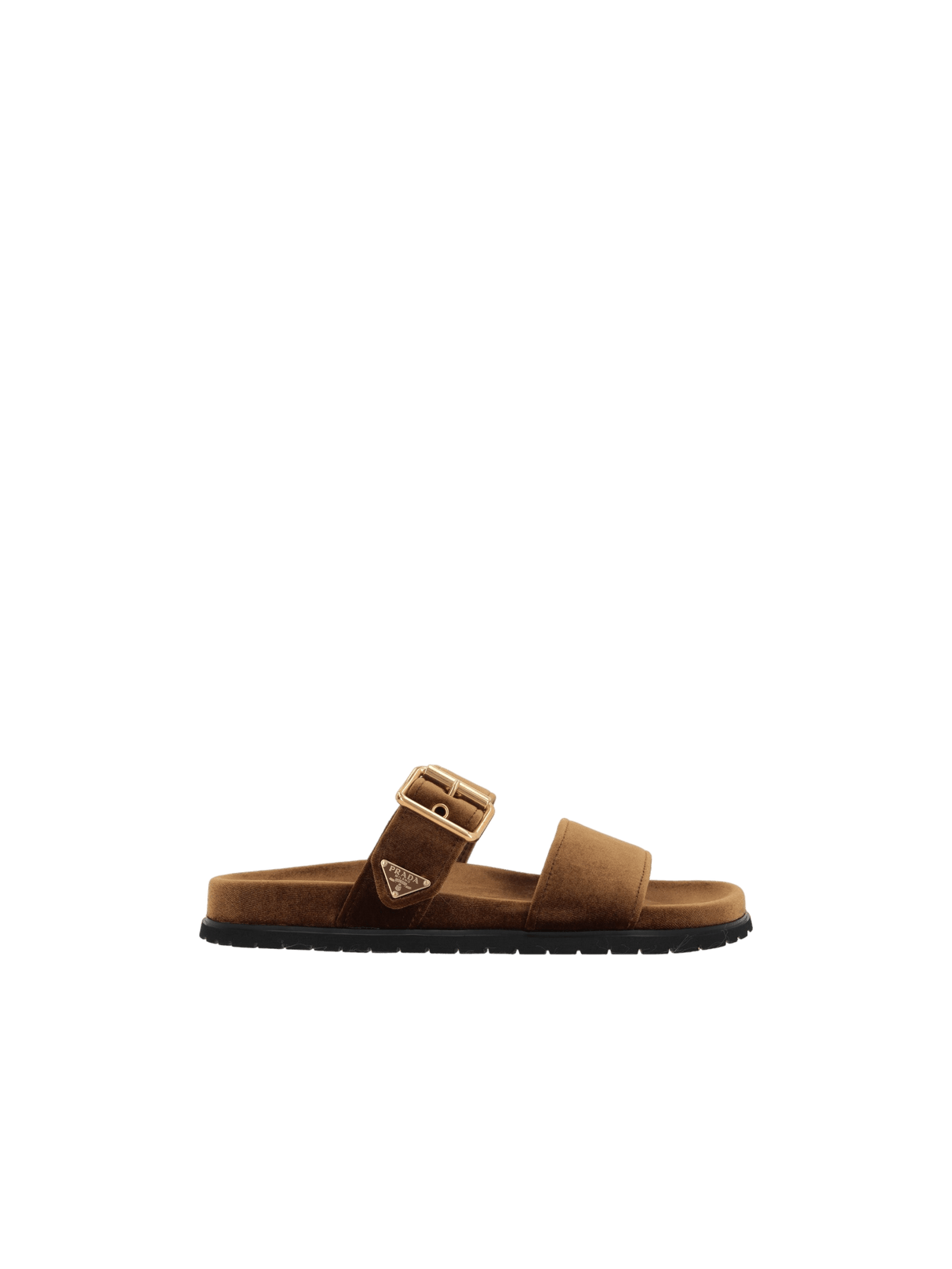 Velvet Slide Sandals-PRADA-JOHN JULIA