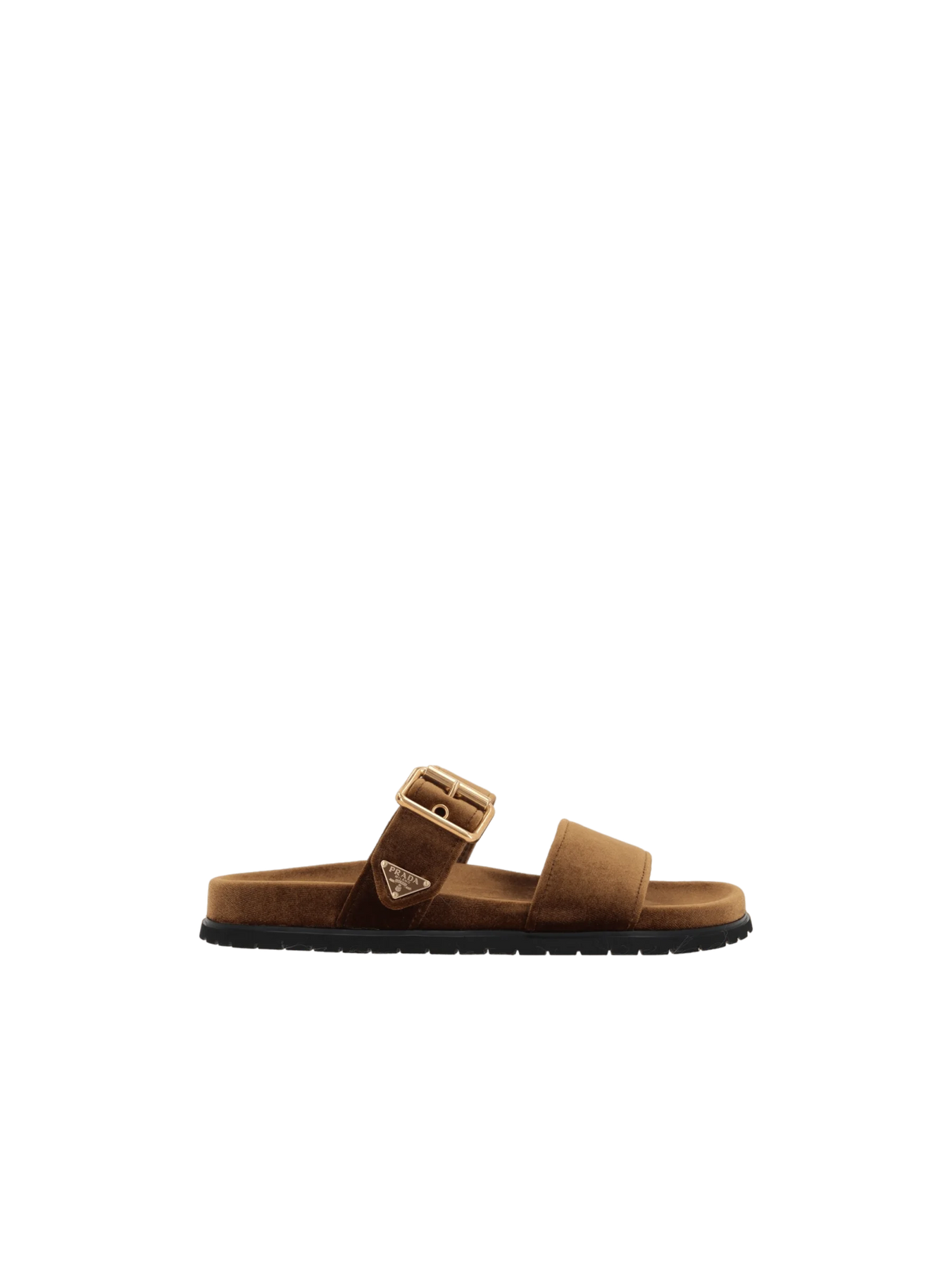 Velvet Slide Sandals-PRADA-JOHN JULIA