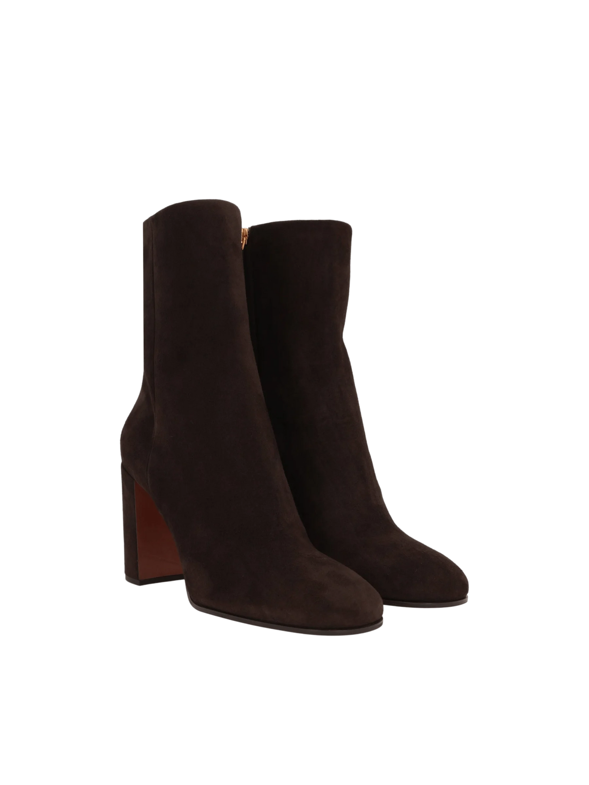 Velvet Suede Ankle Boots-PRADA-JOHN JULIA