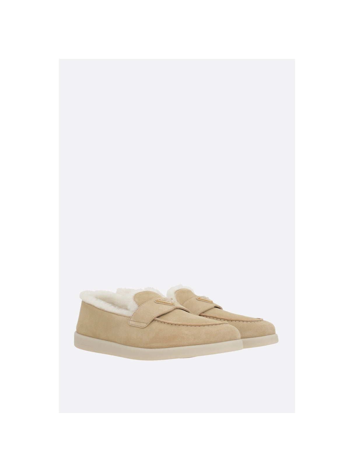 Velvet Suede Slippers-PRADA-JOHN JULIA