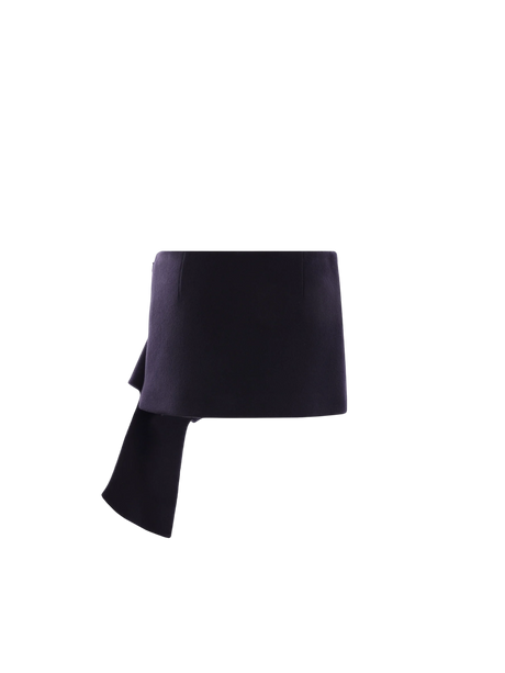 Wool and Cashmere Miniskirt-PRADA-JOHN JULIA