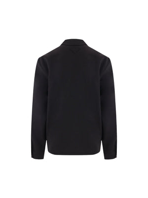 PRADA-Wool and Mohair Overshirt-JOHN JULIA